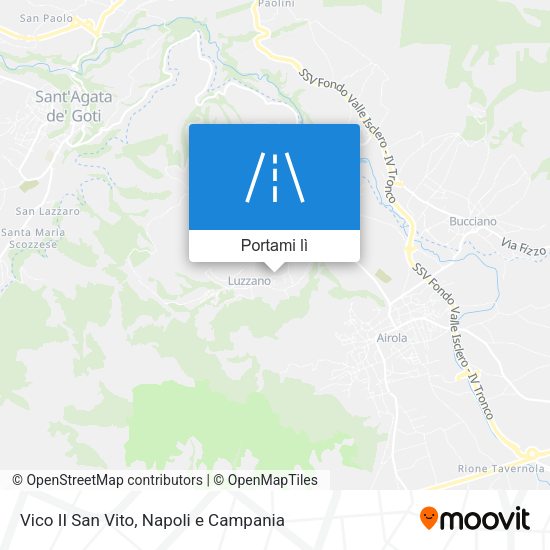 Mappa Vico II San Vito