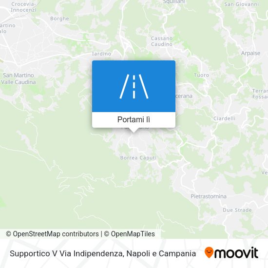 Mappa Supportico V Via Indipendenza