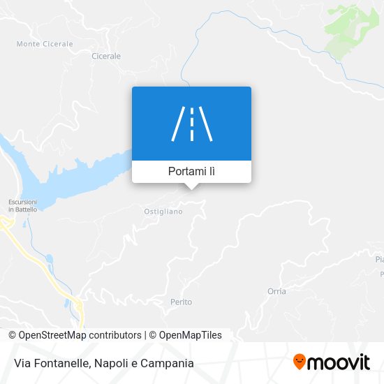 Mappa Via Fontanelle