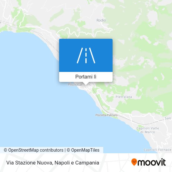 Mappa Via Stazione Nuova