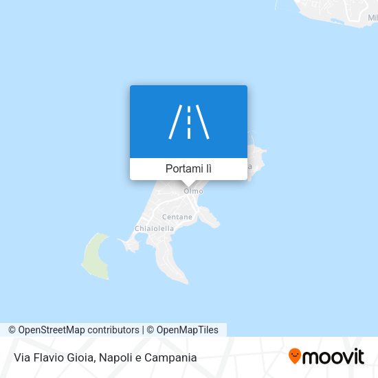 Mappa Via Flavio Gioia