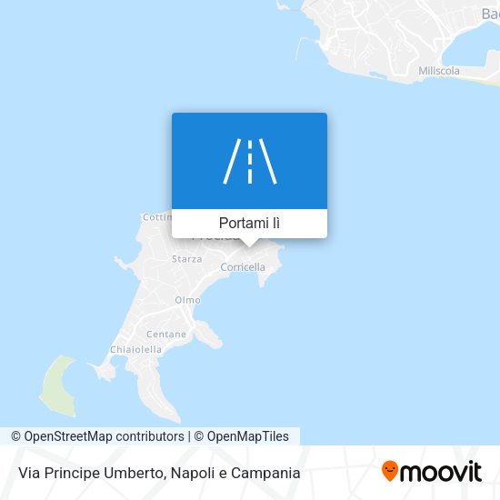 Mappa Via Principe Umberto