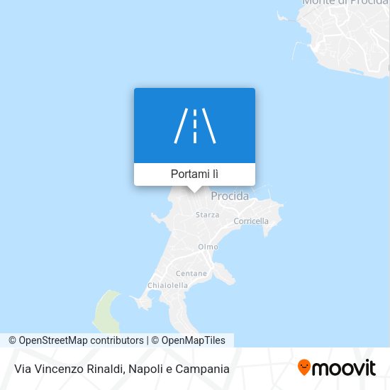 Mappa Via Vincenzo Rinaldi