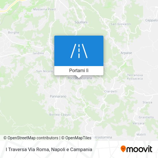 Mappa I Traversa Via Roma