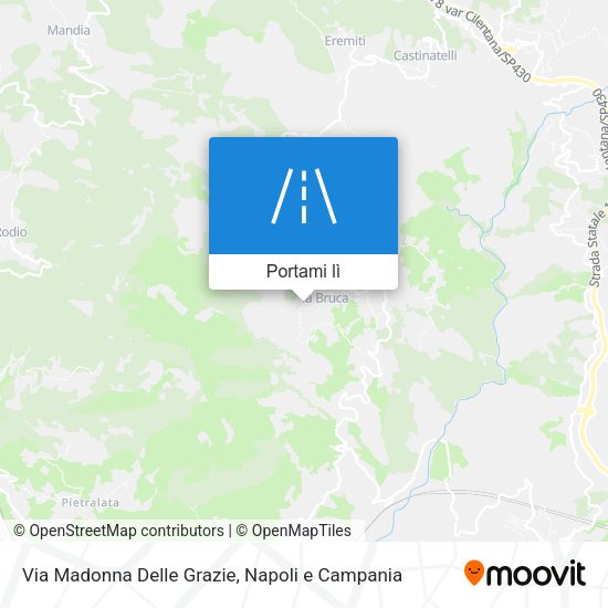 Mappa Via Madonna Delle Grazie