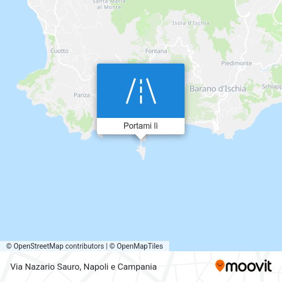Mappa Via Nazario Sauro
