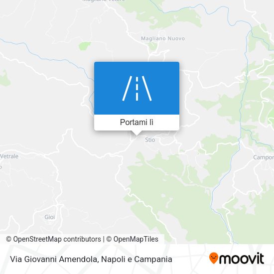 Mappa Via Giovanni Amendola