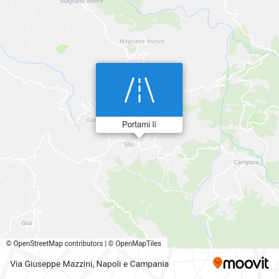 Mappa Via Giuseppe Mazzini