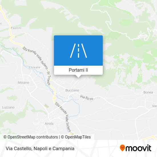 Mappa Via Castello