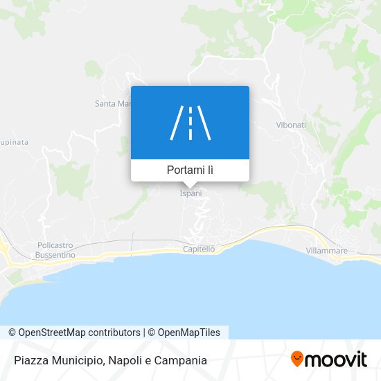 Mappa Piazza Municipio