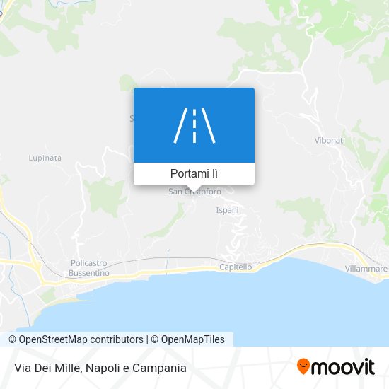 Mappa Via Dei Mille