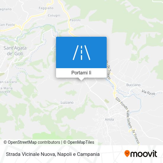 Mappa Strada Vicinale Nuova