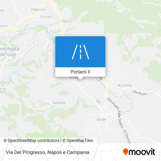 Mappa Via Del Progresso