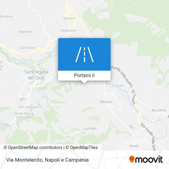 Mappa Via Montelecito