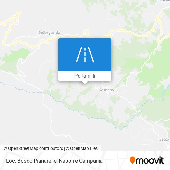 Mappa Loc. Bosco Pianarelle