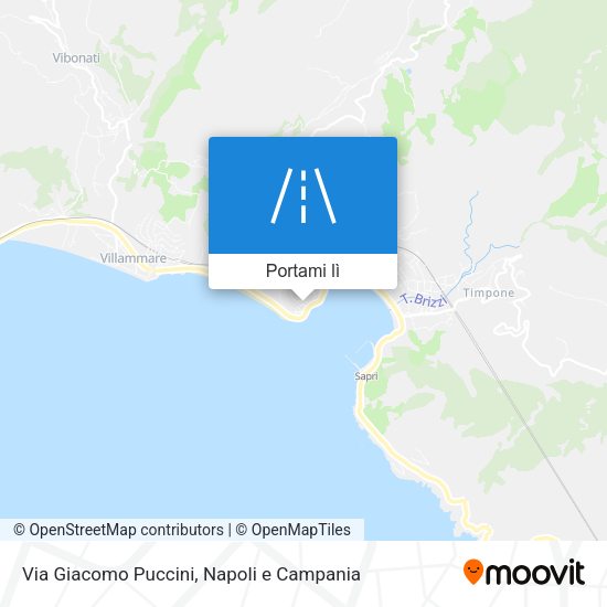 Mappa Via Giacomo Puccini