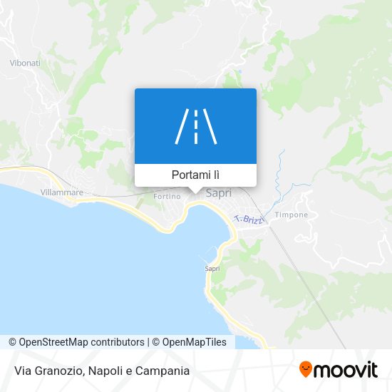 Mappa Via Granozio