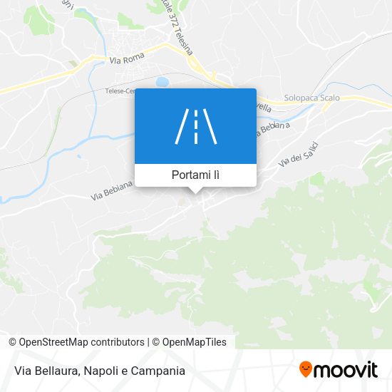 Mappa Via Bellaura