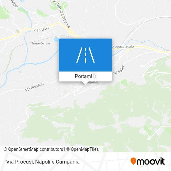 Mappa Via Procusi