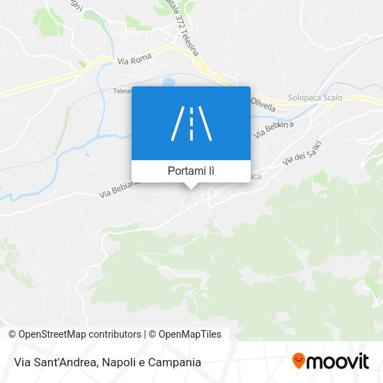 Mappa Via Sant'Andrea
