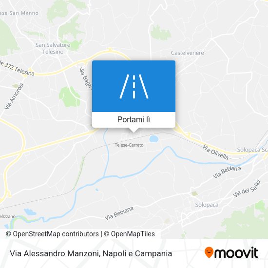 Mappa Via Alessandro Manzoni