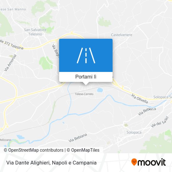 Mappa Via Dante Alighieri