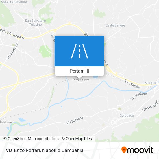 Mappa Via Enzo Ferrari