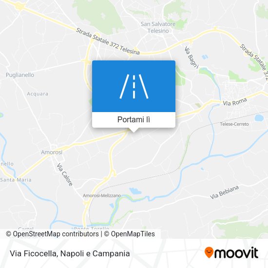 Mappa Via Ficocella