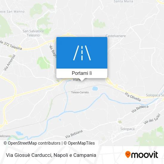 Mappa Via Giosuè Carducci