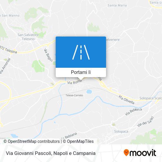 Mappa Via Giovanni Pascoli