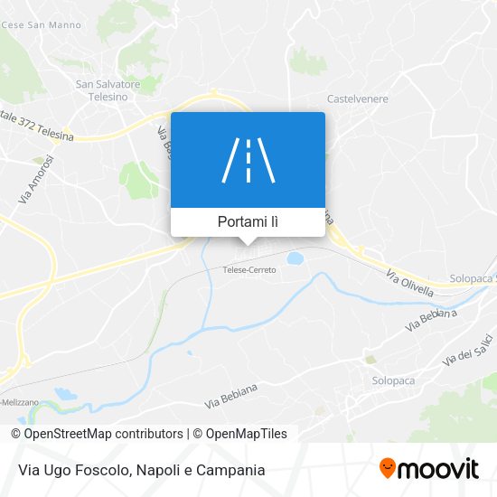 Mappa Via Ugo Foscolo