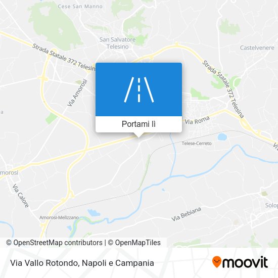 Mappa Via Vallo Rotondo