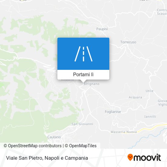 Mappa Viale San Pietro