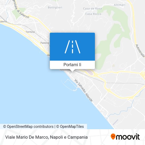 Mappa Viale Mario De Marco