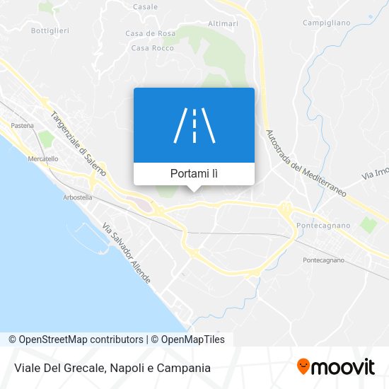 Mappa Viale Del Grecale