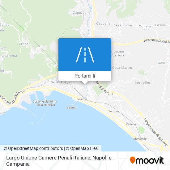 Mappa Largo Unione Camere Penali Italiane