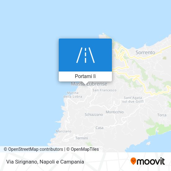 Mappa Via Sirignano