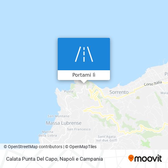 Mappa Calata Punta Del Capo