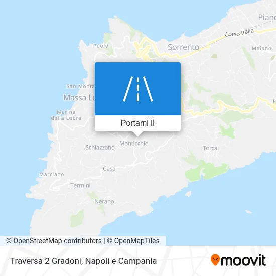 Mappa Traversa 2 Gradoni