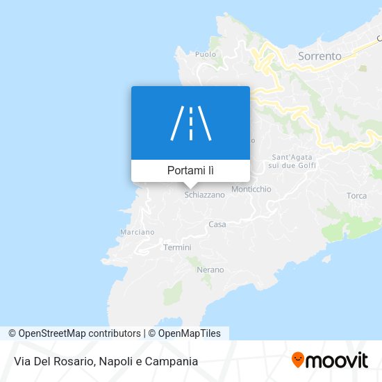 Mappa Via Del Rosario