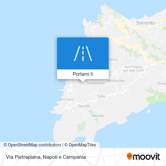 Mappa Via Pietrapiana