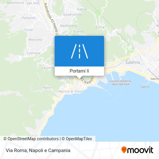 Mappa Via Roma