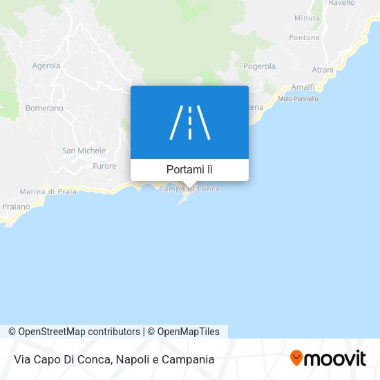 Mappa Via Capo Di Conca