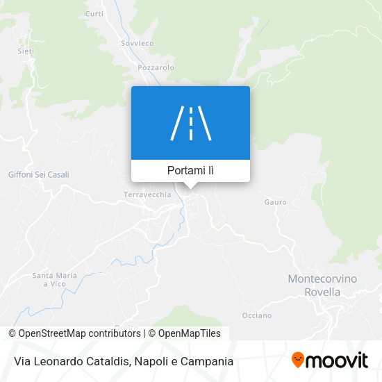 Mappa Via Leonardo Cataldis