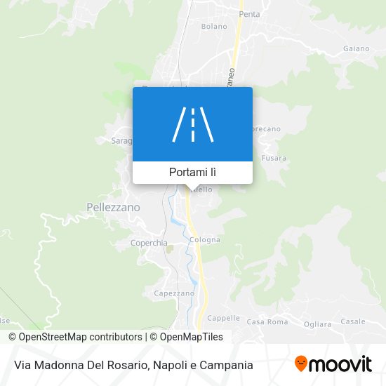 Mappa Via Madonna Del Rosario