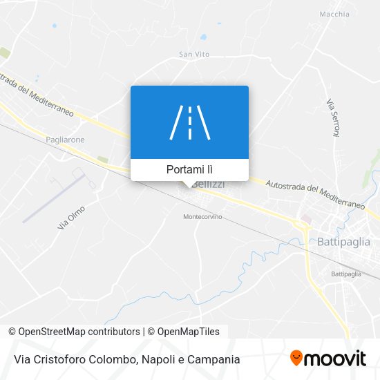 Mappa Via Cristoforo Colombo