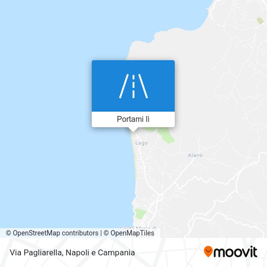 Mappa Via Pagliarella