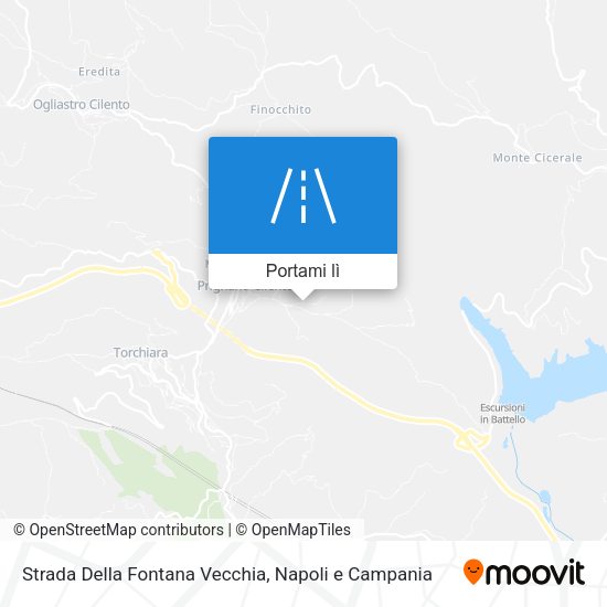 Mappa Strada Della Fontana Vecchia