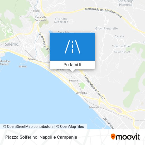 Mappa Piazza Solferino