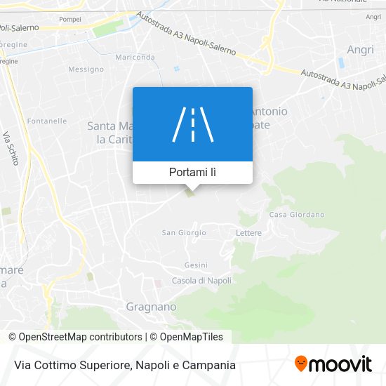 Mappa Via Cottimo Superiore